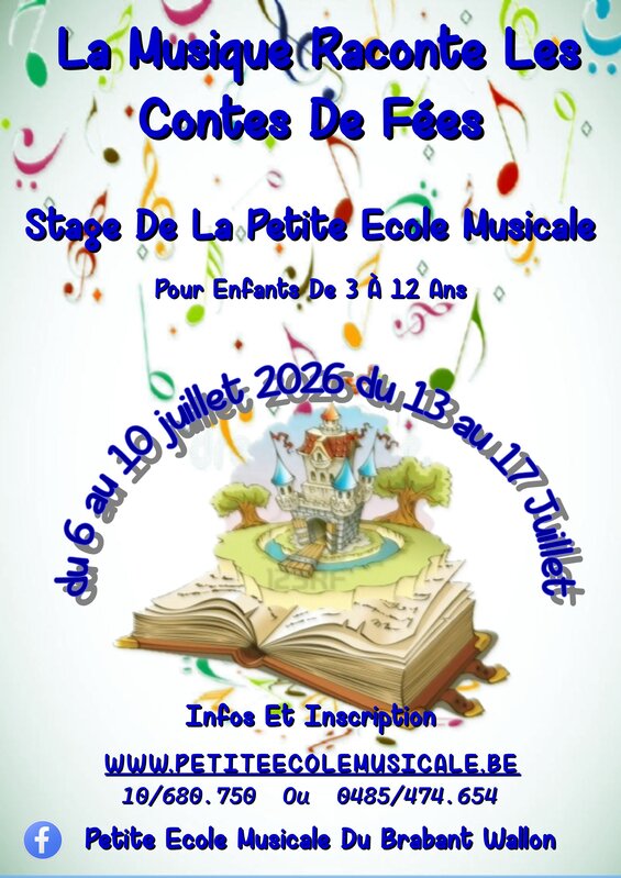 Stages,cours La Musique Raconte Contes Fées