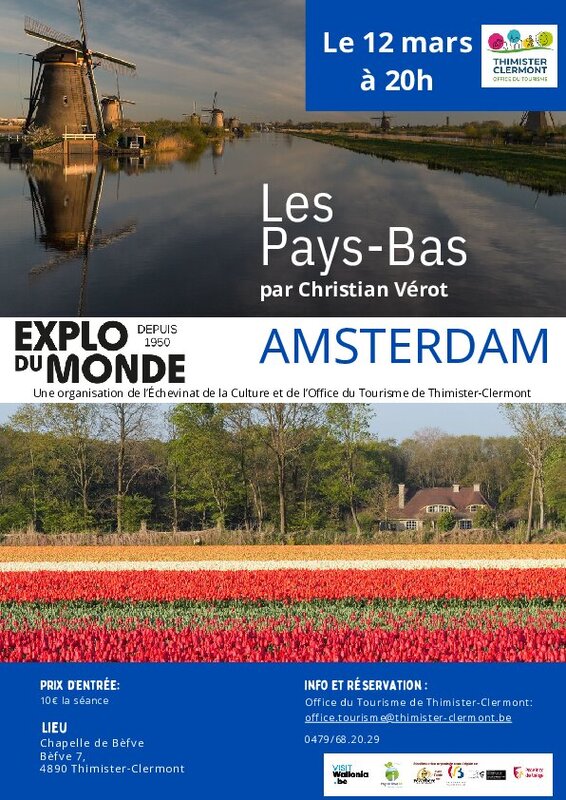 Conférences Exploration monde - Amsterdam