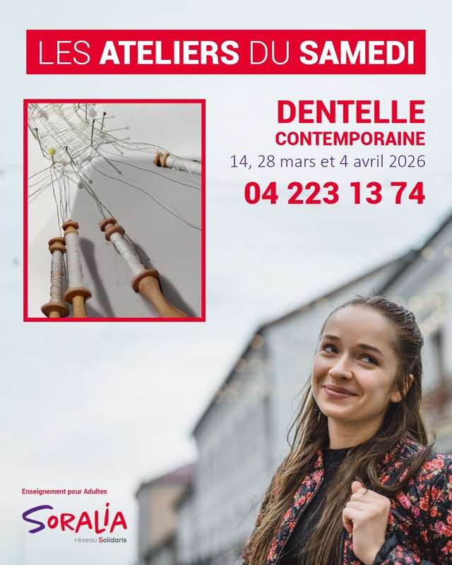 Stages,cours Atelier : Dentelle contemporaine