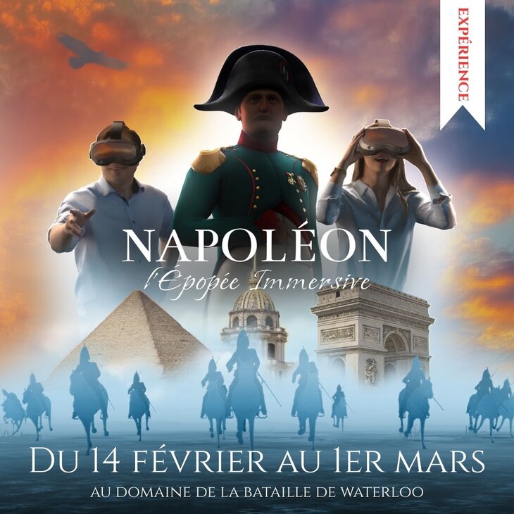 Expositions Expérience : Napoléon, l’Épopée Immersive
