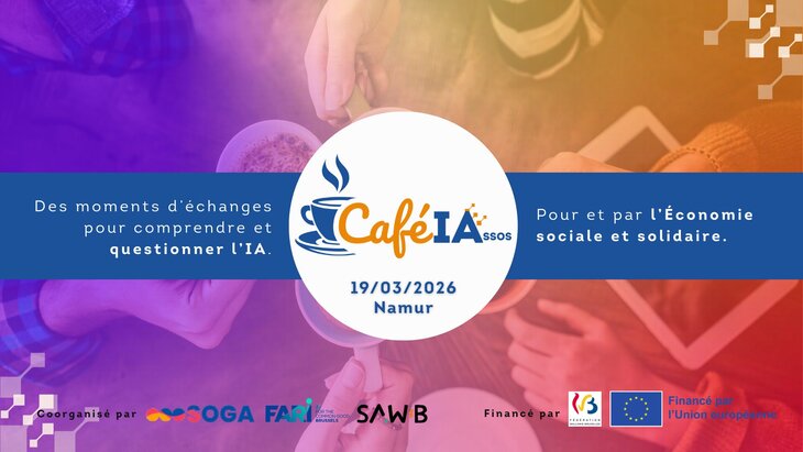 Conférences Café Iassos: explorons l’IA la sauce économie sociale solidaire