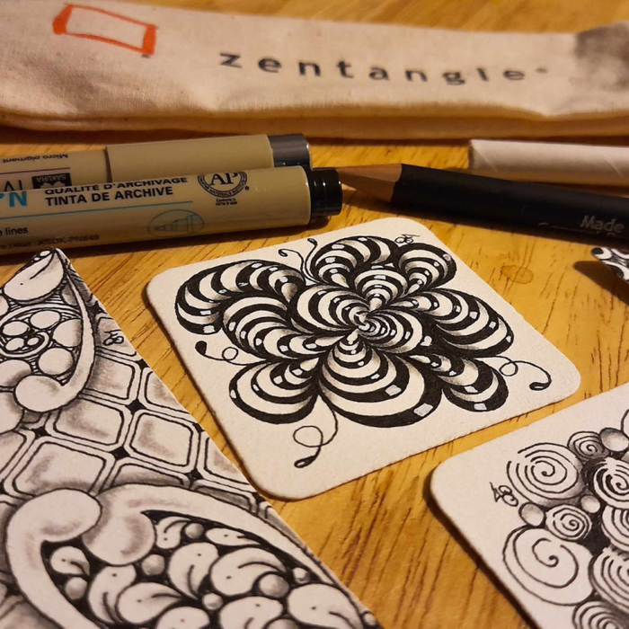 Stages,cours Atelier Zentangle