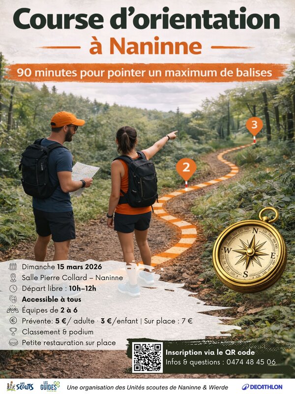 Loisirs Course d’orientation  ouverte tous