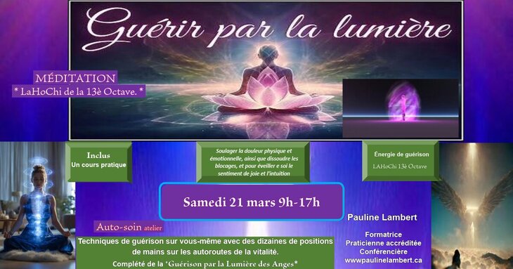 Stages,cours Formation Guérir la lumière