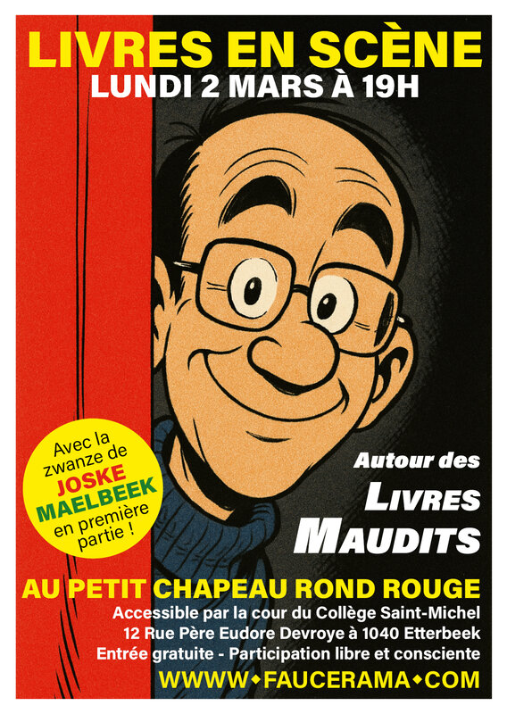 Spectacles Autour livres maudits Gaëtan Faucer