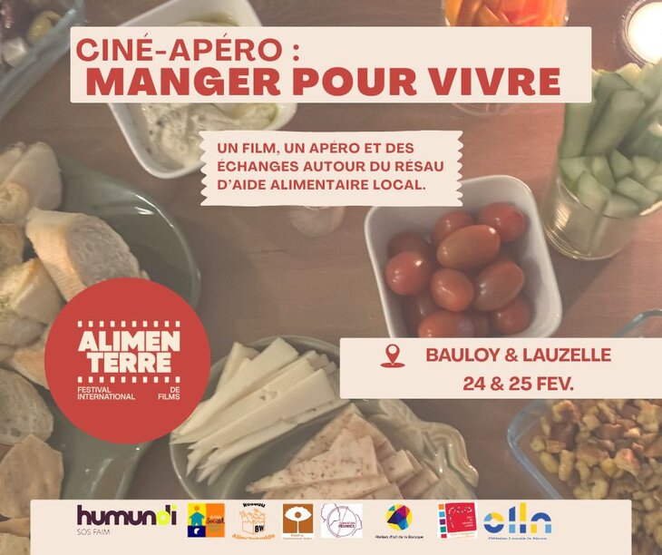 Spectacles Ciné-apéro : Manger pour vivre