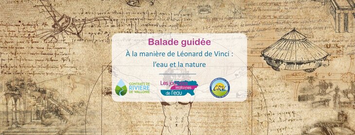 Loisirs Balade guidée : la manière Léonard Vinci - l’eau la nature