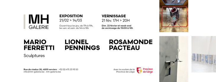 Expositions Rentrée artistique la Galerie mh