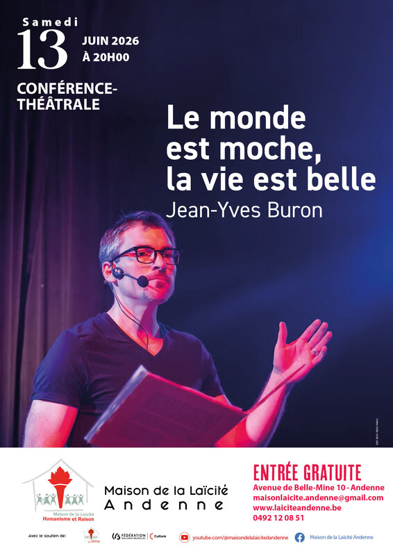 Spectacles Conférence théâtrale : monde moche, vie belle 