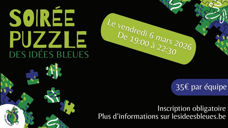 Soirées Soirée puzzle Idées Bleues