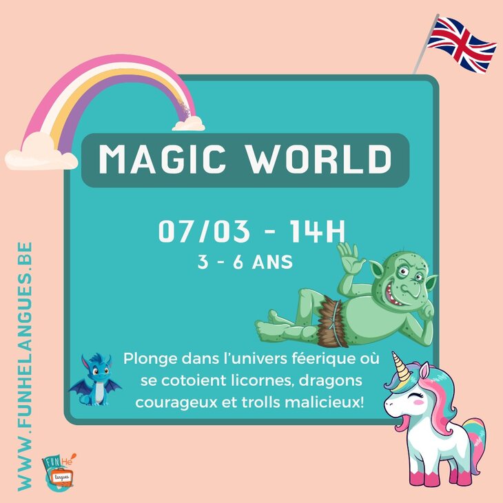 Stages,cours Fun Time  Magic World 