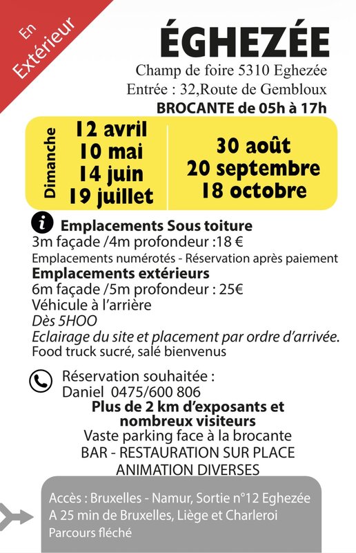  * Eghezee champ foire *