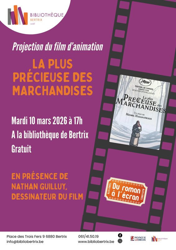 Spectacles Projection film plus précieuse marchandises 