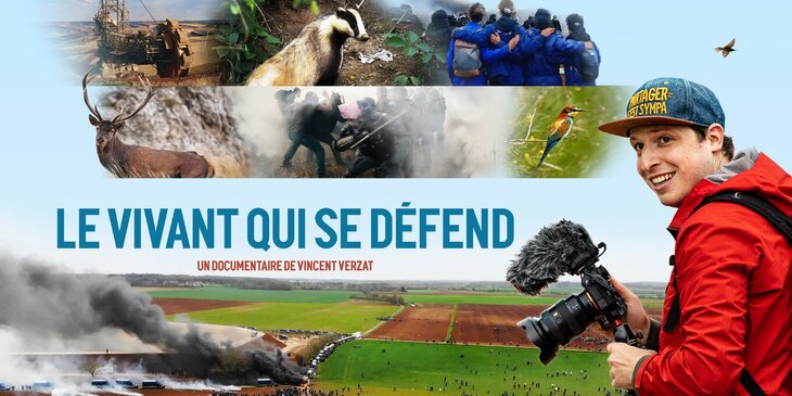 Conférences Projection : vivant se défend  Vincent Verzat