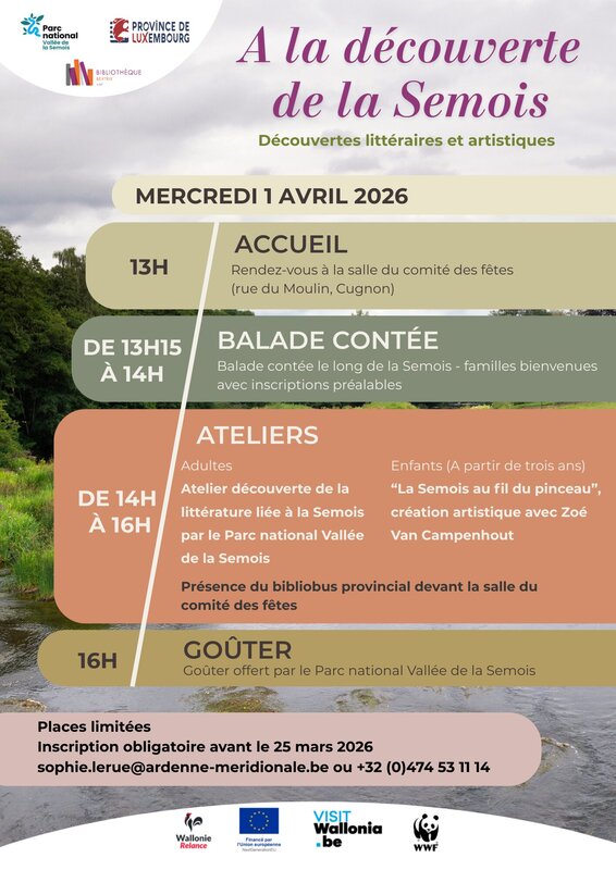 Loisirs A découverte la Semois : Découvertes littéraires artistiques