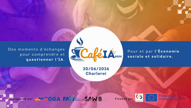 Conférences CafÉ Iassos Explorons l’IA la sauce Économie sociale solidaire 