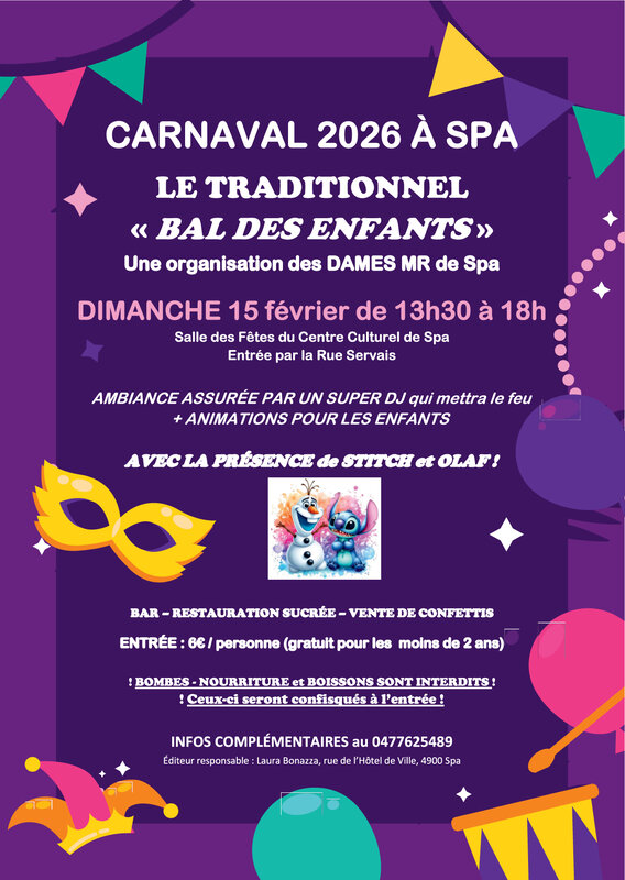 Spectacles Traditionnel du Carnaval Enfants