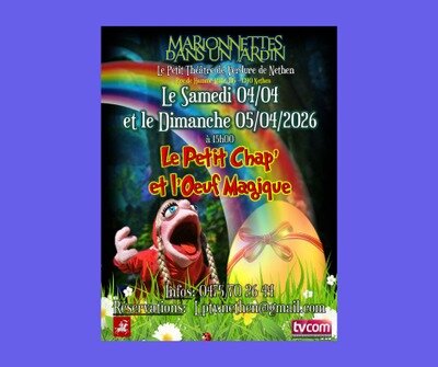 Spectacles Le petit Chap l œuf magique