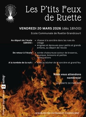 Soirées Ptits Feux Ruette