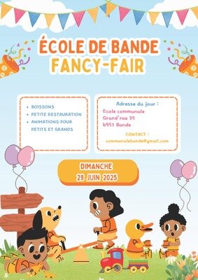 Loisirs Fancy-fair l école communale Bande