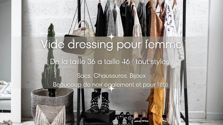  Vide dressing pour femme