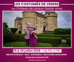 Loisirs Les Costumés Venise Château Lavaux-Sainte-Anne