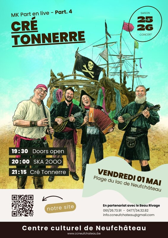 Concerts Mk part live Cré Tonnerre & 2000