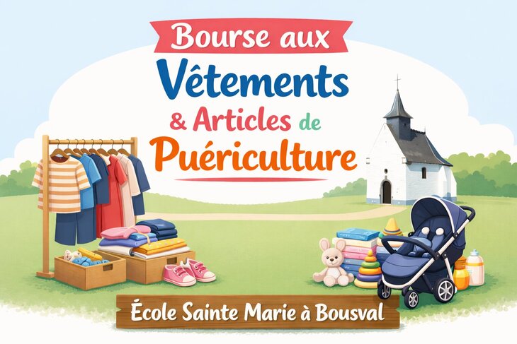  Bourse vêtements puériculture