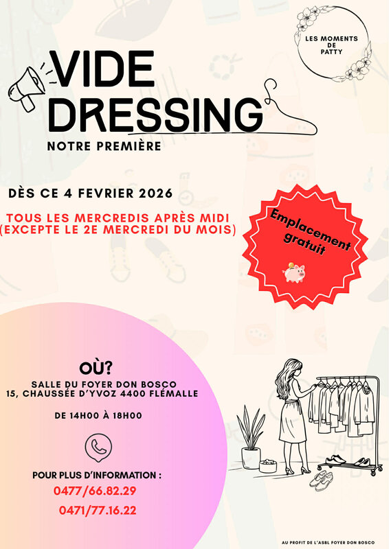 Loisirs Vide dressing