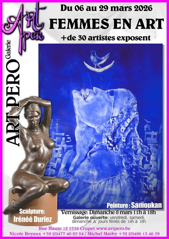 Expositions  Femmes Art  Avec plus 30 Artistes