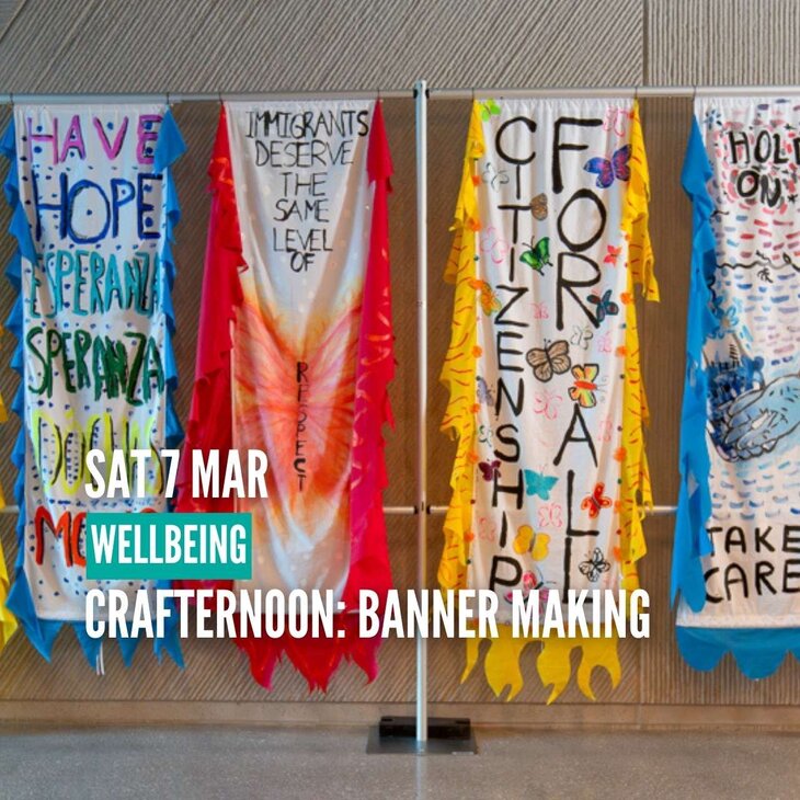 Stages,cours Crafternoon: Protest Banners
