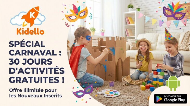 Stages,cours Vacances Carnaval semaines d activités gratuites pour enfants