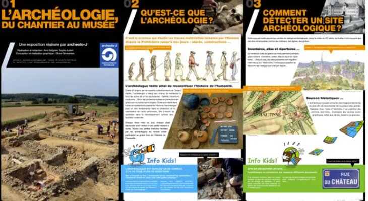 Expositions Prolongation Exposition  L archéologie, chantier musée 