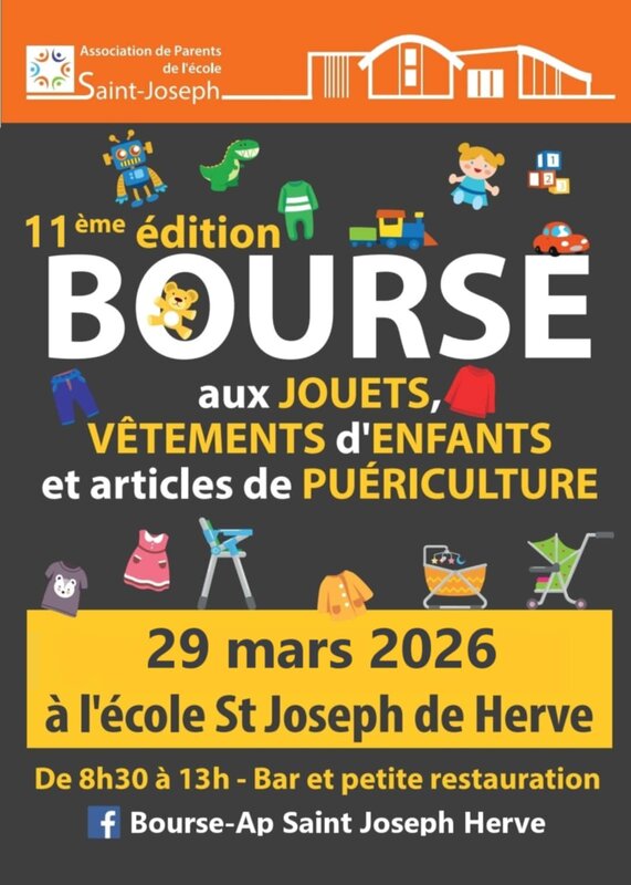 Loisirs Bourse jouets, articles puériculture vêtements pour enfants
