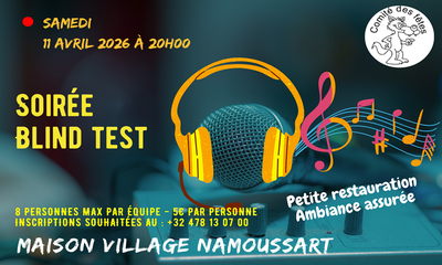 Soirées Soirée Blind Test