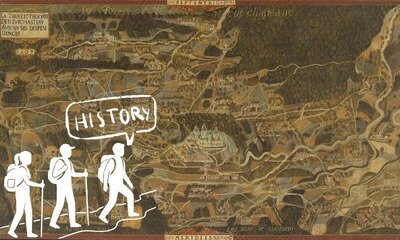 Loisirs Marche guidée participative les chemins 1609 entre Hamipré Le Sart