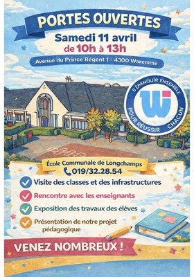 Loisirs « Journées portes ouvertes Ecoles communales Longchamps »
