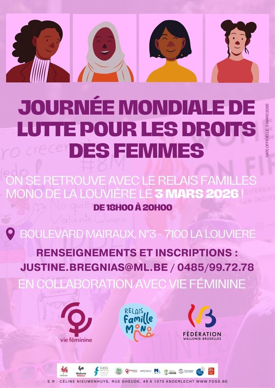 Conférences Relais Familles Mono | Droits femmes