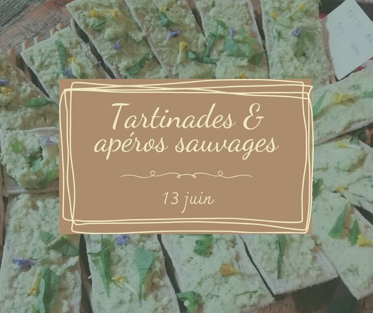 Stages,cours Formation - tartinades apéros sauvages