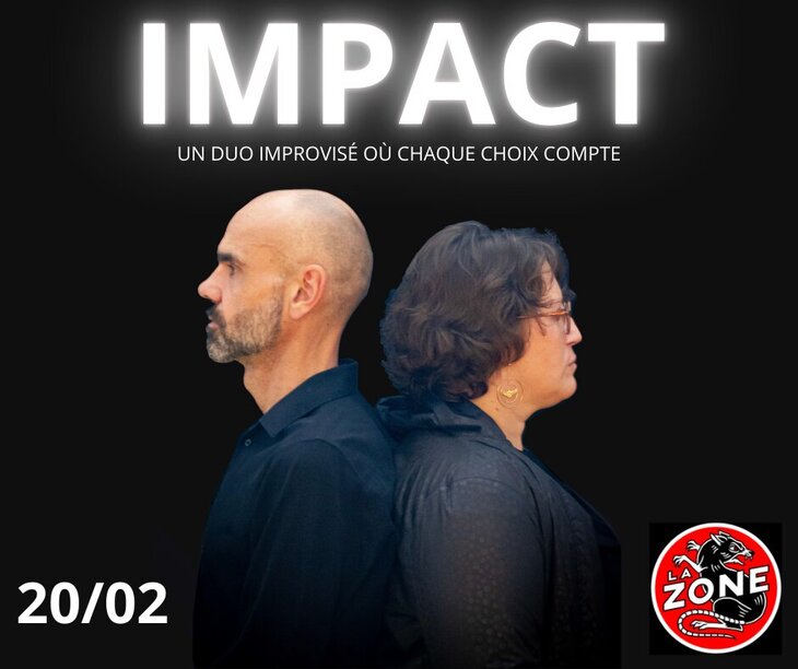 Spectacles Duo d improvisation -  IMPACT parce chaque choix compte 