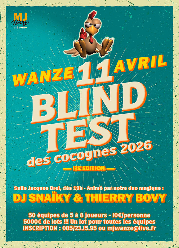 Soirées Le Blind Test Cocognes