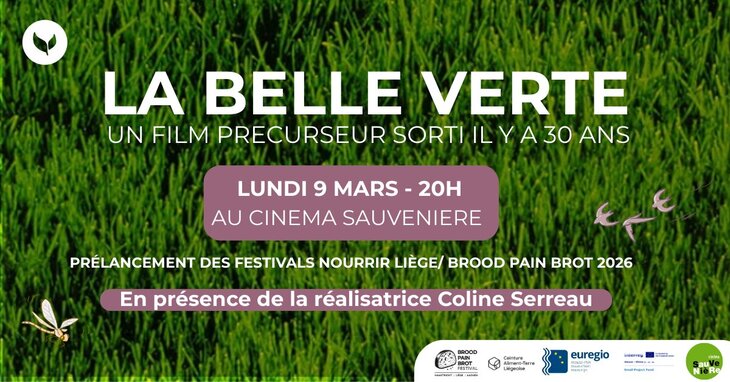 Spectacles Projection belle verte  - Festival Nourrir Liège x Brood Pain Brot