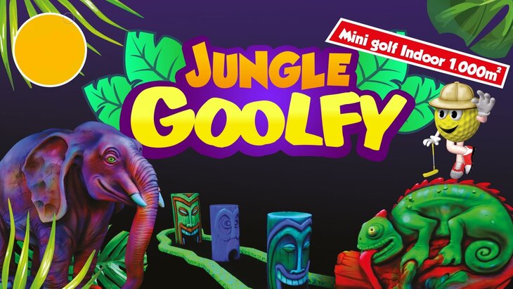 Loisirs Jungle Goolfy - parcours minigolf fluorescent indoor