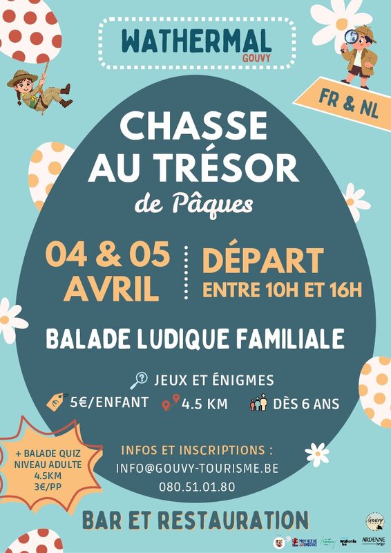 Loisirs Chasse trésor Pâques