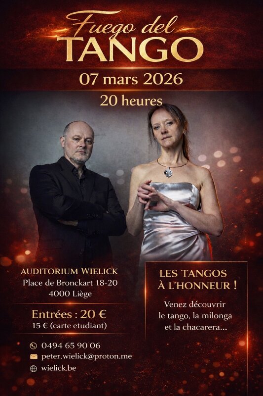Concerts Concert consacré tangos