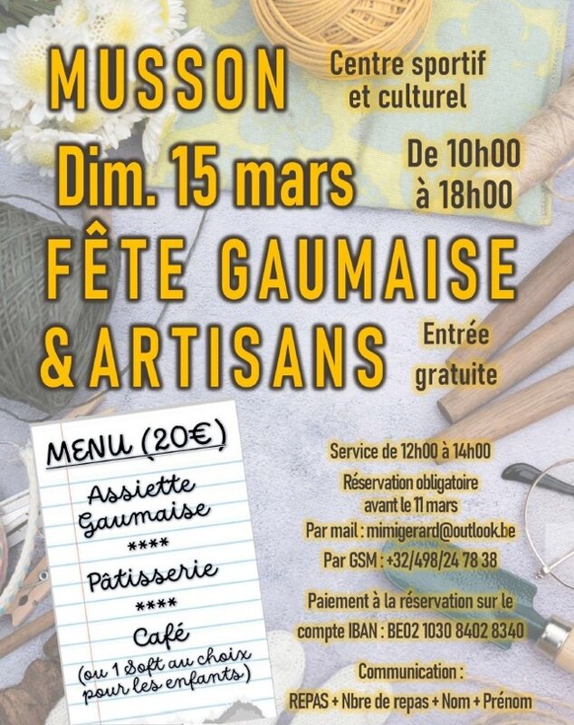 Loisirs Fête Gaumaise