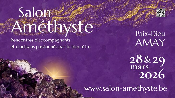 Conférences Salon Améthyste, salon bien-être de spiritualité