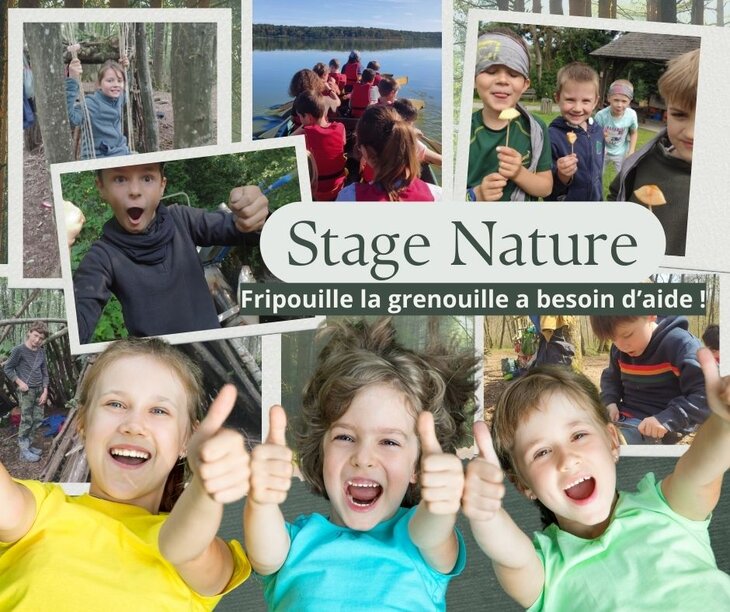 Stages,cours Stage nature  Fripouille grenouille a besoin d aide ! 