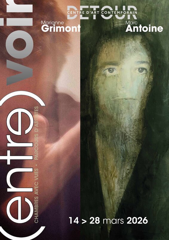Expositions Le Détour accueille  (Entre)voir  Marianne Grimont & Marc Antoine 