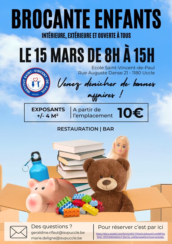 Loisirs Brocante enfants